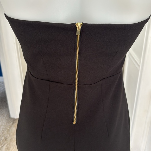 Express Black Halter Dress - Picture 4 of 9